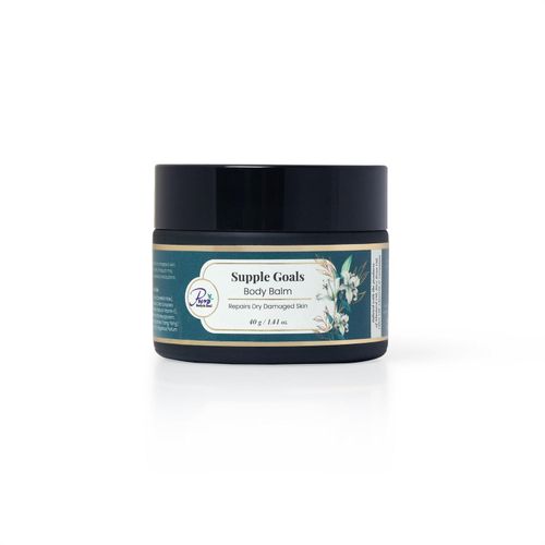 Puro Body & Soul Supple Goals - Body Balm for Dry Skin Cracked Heels Healing 40 gm Jar