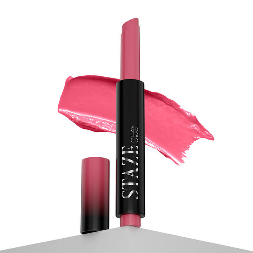 Staze 9to9 Y.U.M.M.Y Lip Gloss Balm | Intense High-Shine Gloss Finish | With SPF 15 | Lightweight | 04 Strawberry Jelly | 2 gm