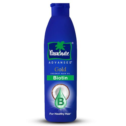Parachute Advansed Biotin & Coconut Hair Oil | Deep Nourishment for Fuller Hair| No Paraben or Silicone | 300 ml