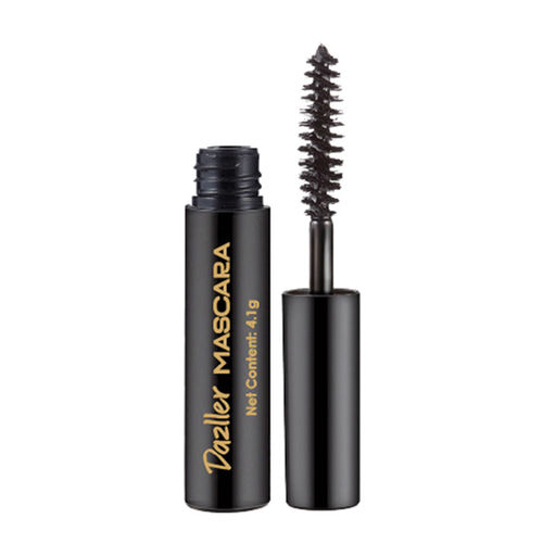 Dazller Mascara | Lightweight | Budget-friendly | Water-resistant | Smudge-proof | Pocket-sized | Enriched with Lash-friendly emollients | Vegan & Cruelty-free | 4.1 gm