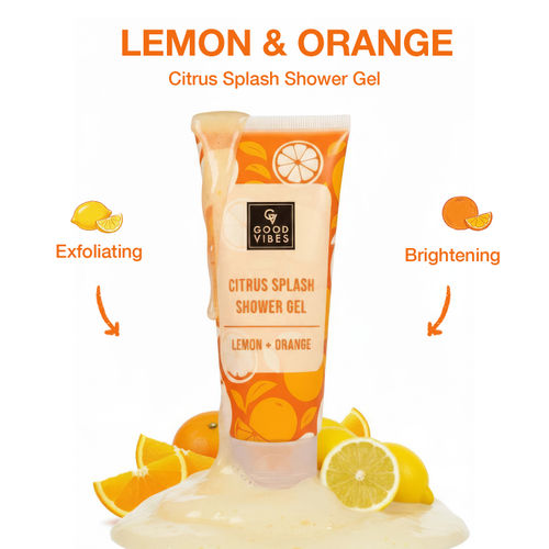 Good Vibes Lemon Orange Citrus Splash Shower Gel 200 ml