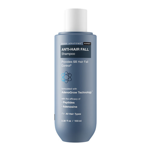 Bare Anatomy Anti-Hair Fall Shampoo | Provides 5X Hair Fall Control | For Hair Fall | Suitable For All Hair Types | 100 ml