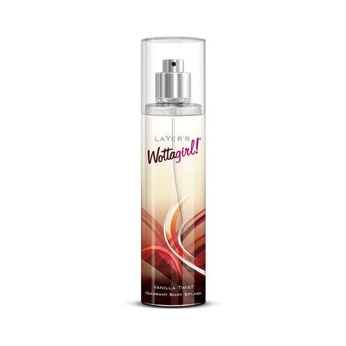 Layerr Wottagirl ! Perfume for Women - VANILLA TWIST 135 ml