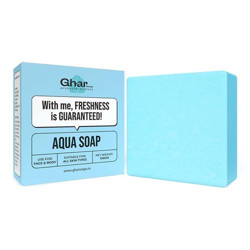 GHAR SOAPS aqua soaps (100 gm)