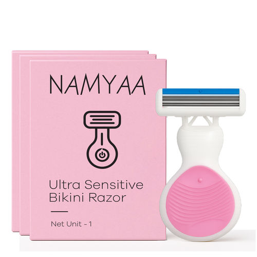 Namyaa Ultra Sensitive Bikini Razor For Women Pack of 3
