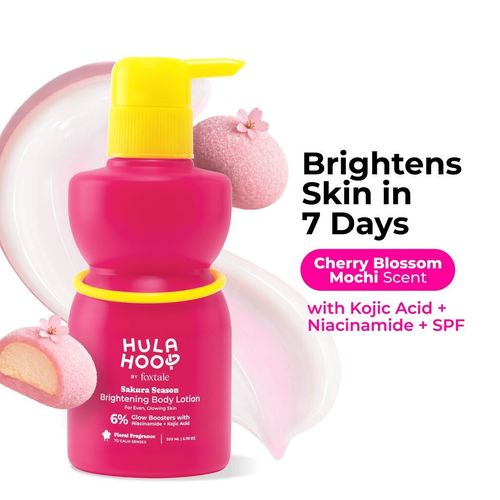 Hula Hoop Brightening Body Lotion by&nbsp;Foxtale&nbsp;| Brightens & Hydrates |&nbsp;200 ml&nbsp;