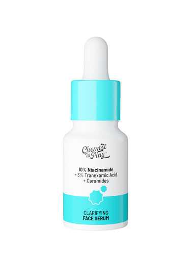 Chemist At Play's Clarifying Serum| 10% Niacinamide, 3% Tranexamic Acid| 10 ml