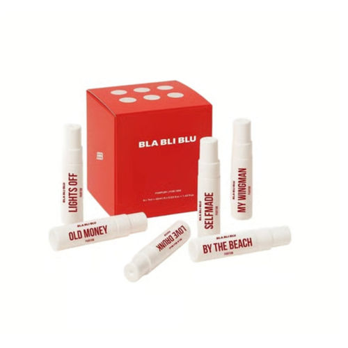 Blabliblu The Game Changer Men Perfume Trial Set|6 x7 ml|Woody & Musky Notes|Long Lasting| Perfume - Combo of 6