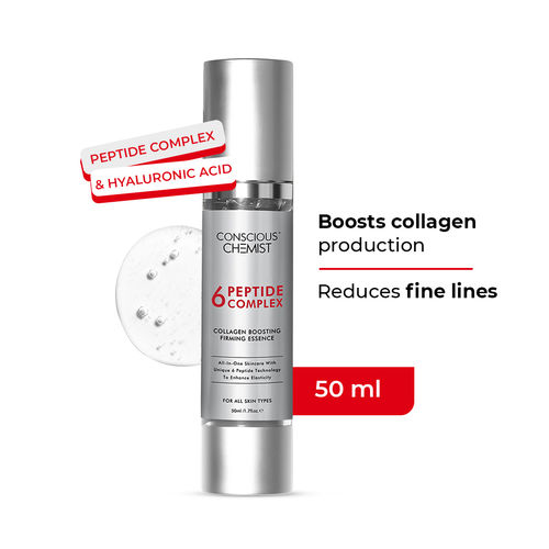 Conscious Chemist 6 Peptide Serum for Face serum for anti-ageing 50 ml