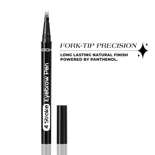 Insight Cosmetics 4 Stroke Eyebrow Pencil – Black - 1 gm