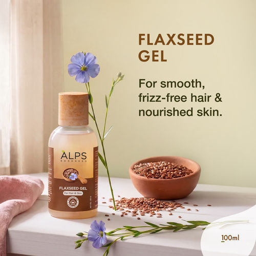 Alps Goodness Flaxseed Gel with Rosemary&nbsp;Hair Mask 300 ml | For Hair growth & Frizz| Made with Rosemary Oil | Curly Hair Gel | Conditioner & Hair Mask&nbsp;