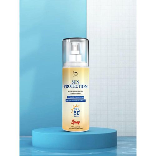 TNW The Natural Wash Sun Protection SPF 50 Spray with Niacinamide & White Rose Extract | For Sun Protection Against UVA/UVB | With SPF 50 & PA+++ - 100 ml