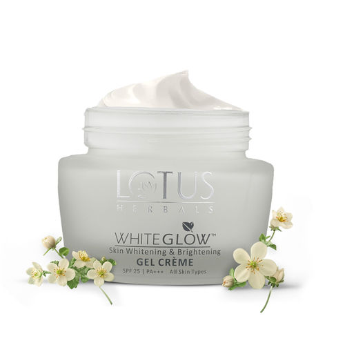 Lotus Herbals Whiteglow Skin Whitening & Brightening Gel Cream SPF 25 Pa +++, 40 gm