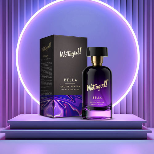 Layerr Wottagirl Bella Parfum 100 ml | Perfume for Women | EDP | Fruity & Soft Floral Fragrance with Bergamot, Sandalwood & Musk