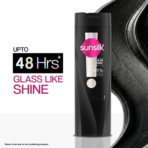 Sunsilk Radiant Black Shine Shampoo 350 ml