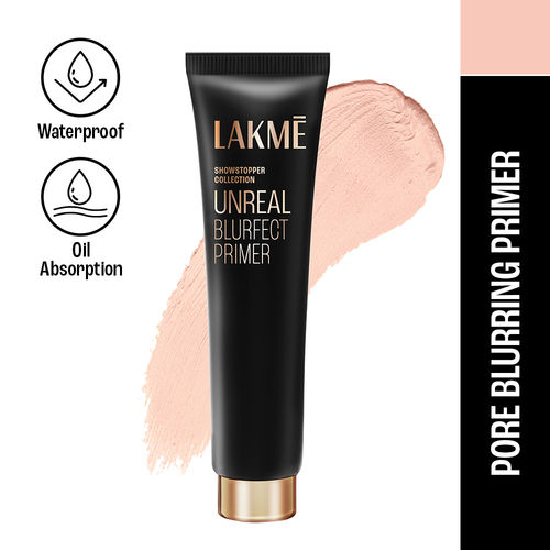 Lakme Unreal Blur Perfect Primer | Mattifies & Blurs Pores | 30 ml