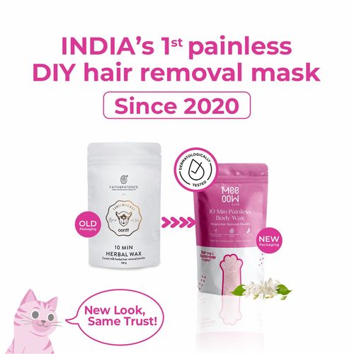 Meeoow Club 4-in-1 Mogra Body Hair Removal Powder Mask (80 gm)