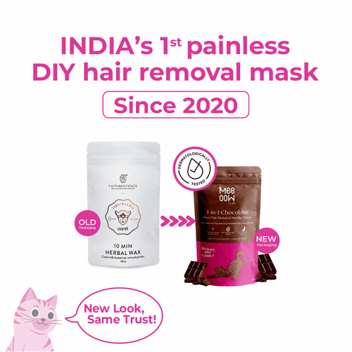 Meeoow Club 4-in-1 Chocolate Bikini Hair Removal Powder Mask (80 gm)