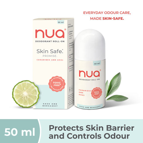Nua Deodorant Roll-On (Sage & Bergamot) 50 ml