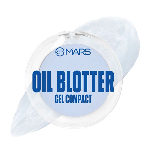MARS Oil Blotter Gel Compact for Poreless Effect (5.5 gm) with Applicator | Oil Control | Mattifying Formula | Long-Lasting | Shine Free Matte Finish | Flawless Skin