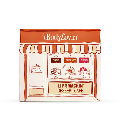 Plum BodyLovin' Lip Smackin' Dessert Cafe | Lip Balms (Set of 3) (9 gm)