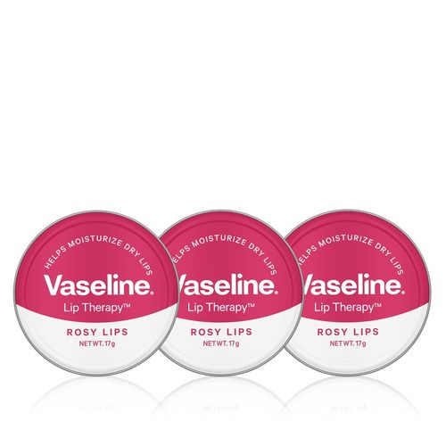 Vaseline Lip Therapy Rosy Lips 17 gm (Pack of 3)