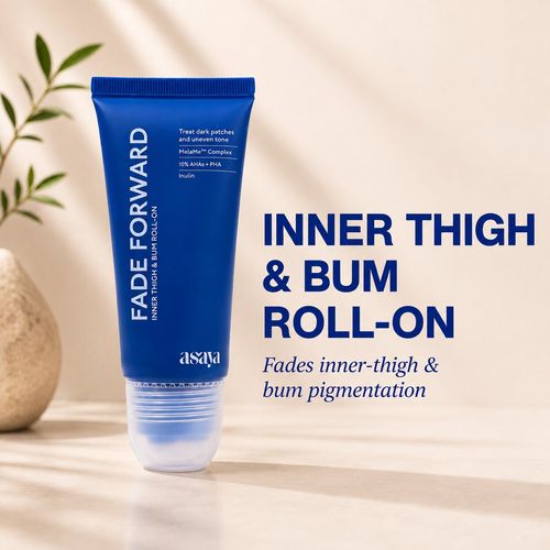 Asaya Fade Forward Inner Thigh & Bum AHA Roll-On (70 ml)
