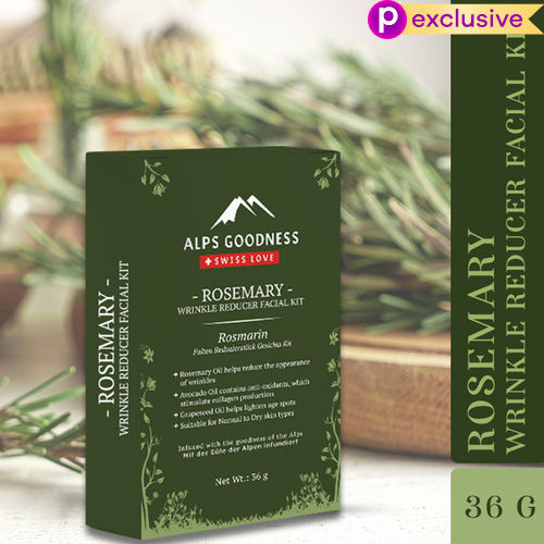 Alps Goodness Wrinkle Reducer Facial Kit - Rosemary (36 gm)