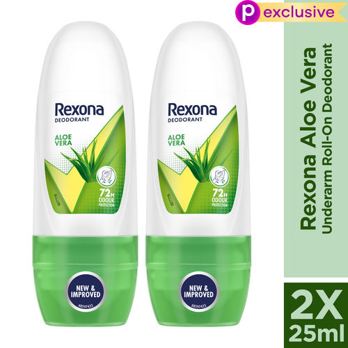 Rexona Women Roll On Aloe Vera 25 ml ( Pack Of 2)