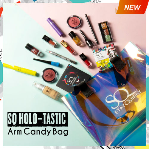 Stay Quirky Holo-Tastic Arm Candy Bag