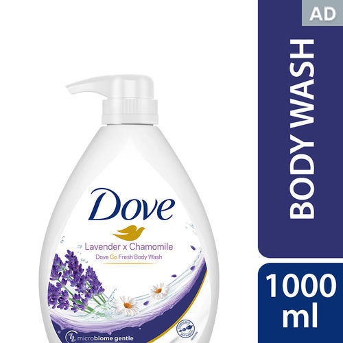 Dove Lavender & Chamomile Go Fresh Body Wash with Relaxing Floral Scent - 1 L
