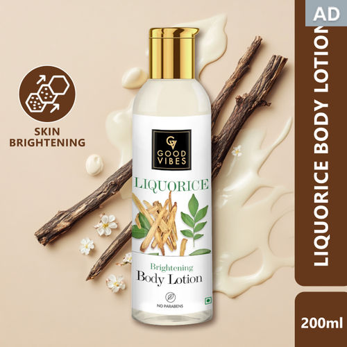 Good Vibes Liquorice Brightening Body Lotion (200 ml)