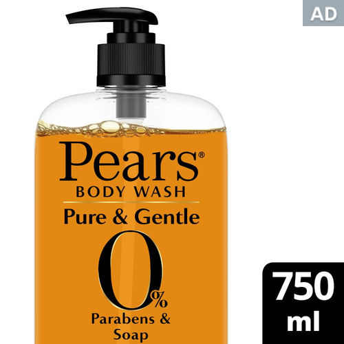 Pears Pure & Gentle Body Wash, 750 ml
