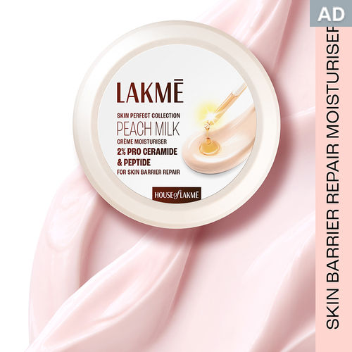 Lakme Peach Milk Vit-E creme Moisture-Riser |Enriched With Vitamin E |Iimproves Skin Texture |100 gm 