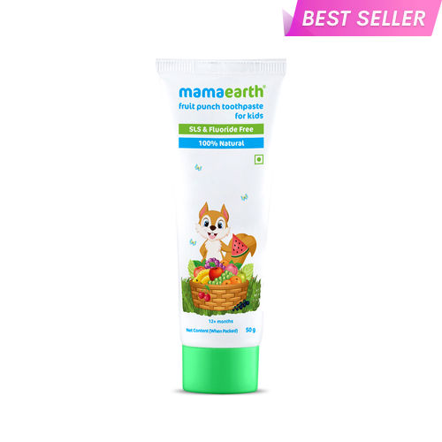 Mamaearth Fruit Punch Toothpaste For Kids (50 g)