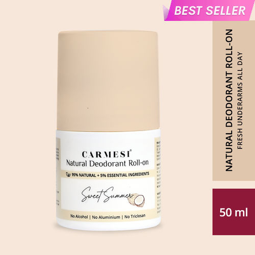 Carmesi Natural Deodorant Roll-on - Sweet Summer