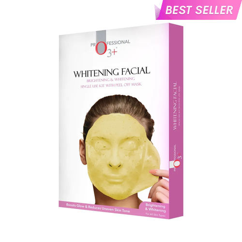 O3+ Whitening Facial Brightening & Whitening Single Use Kit With Peel Off Mask