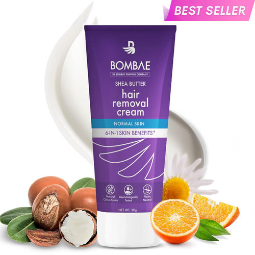 Bombae Shea Butter Hair Removal Cream For Women - 30g