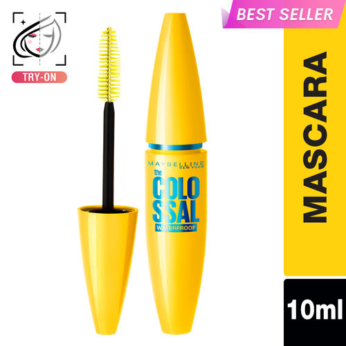 Maybelline New York The Colossal 2x Volume Waterproof Mascara - Black (10 g)