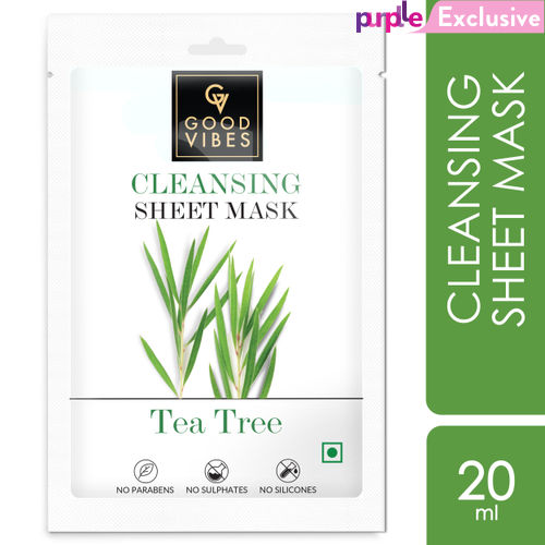 Good Vibes Tea Tree Cleansing Sheet Mask (20 ml)