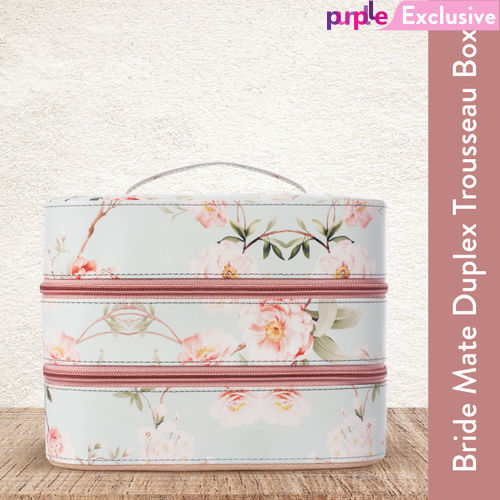 Purplle Bride Mate Duplex Trousseau Box