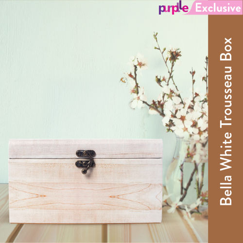 Purplle Bella White Trousseau Box