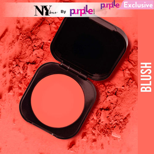 NY Bae Sunset Skyline Blush - Coral Sunset 06 (5 g) | Coral | Matte Finish | Rich Colour | Blendable | Multipurpose | Travel Friendly