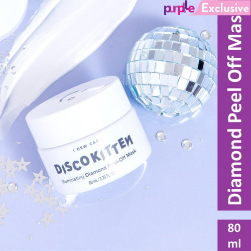 I DEW CARE DISCO KITTEN, Illuminating Diamond Peel-Off Mask | Korean Skin Care