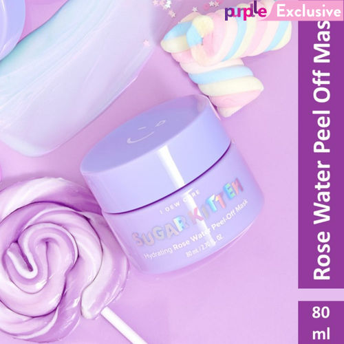 I DEW CARE SUGAR KITTEN, Hydrating Rose Water Peel-Off Mask | Korean Skin Care
