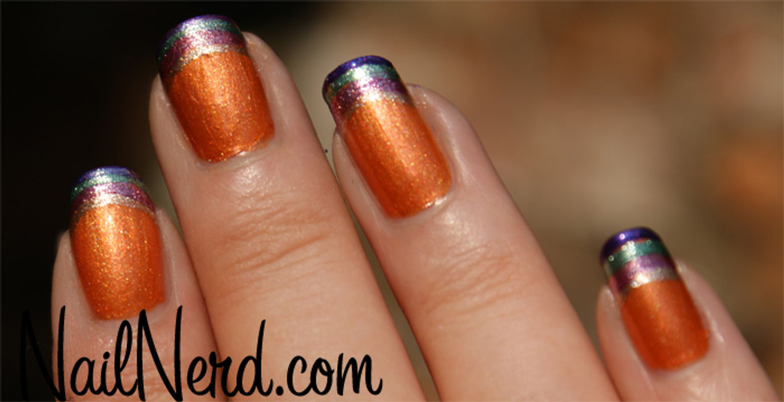 Nail Art with Spicy Fiesta