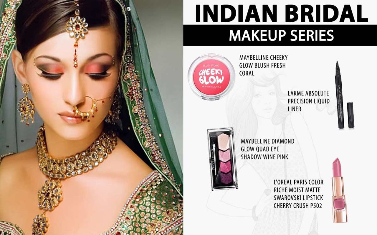 Indian Bridal Makeup Tutorial By Maybelline New York Saubhaya Makeup