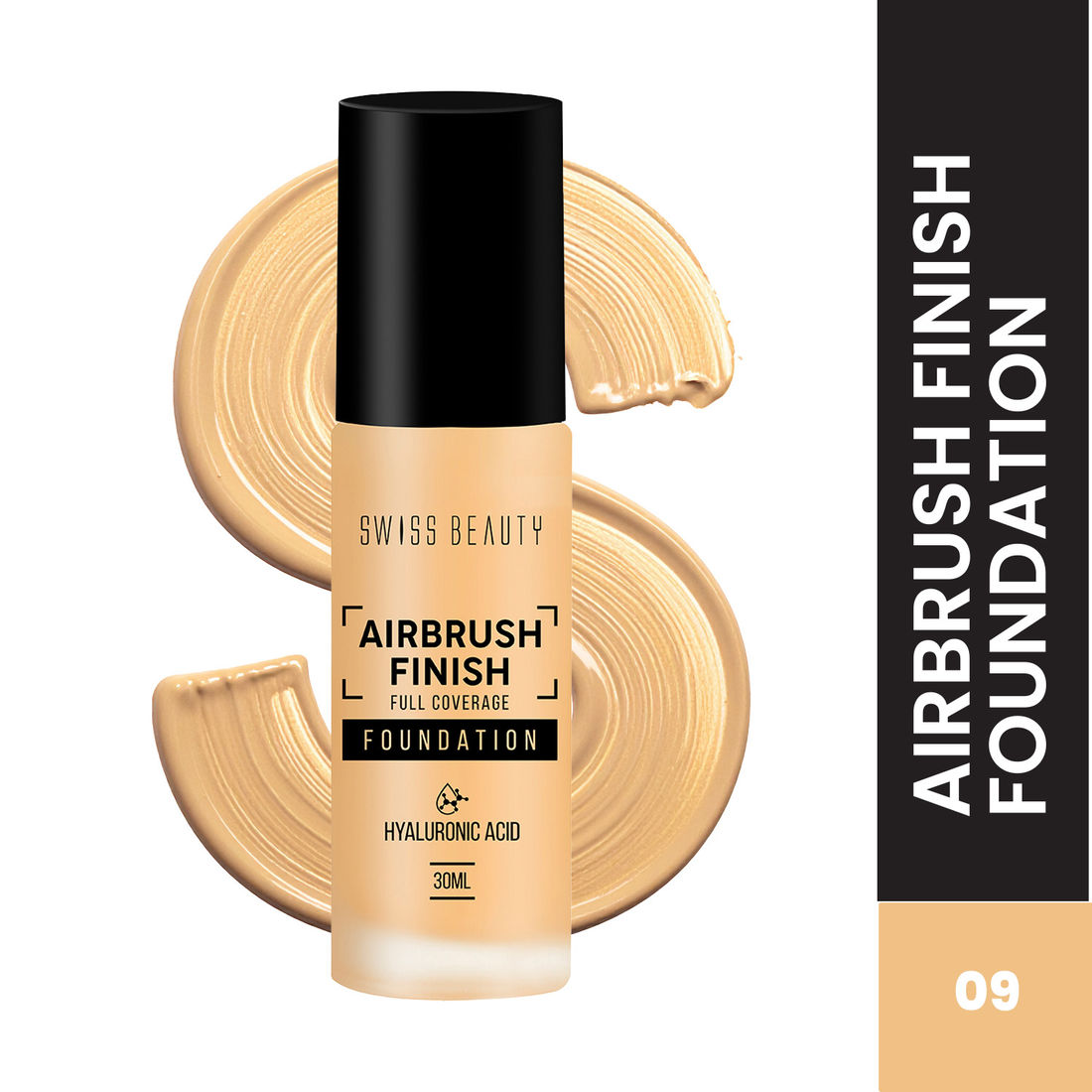 Swiss Beauty Airbrush Finish Full Coverage Foundation Fair Ivory