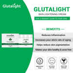 glutalight glutathione vitamin c kojic acid skin whitening cream Glutalight Glutathione, Vitamin C, Kojic Acid Skin Brightening & Lightening  Cream 50g, No Parabens, No Sulphates, No Silicone