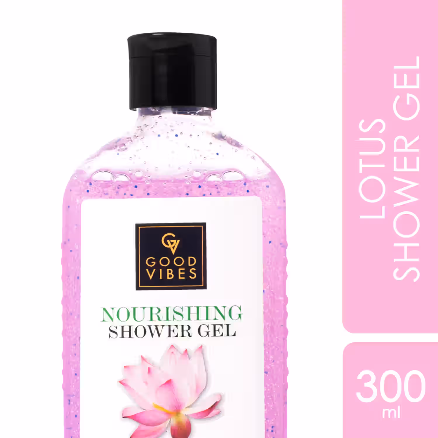 Lotus Nourishing Shower Gel |(Body Wash) Moisturizing, Softening, Certified Fragrance (300 ml)